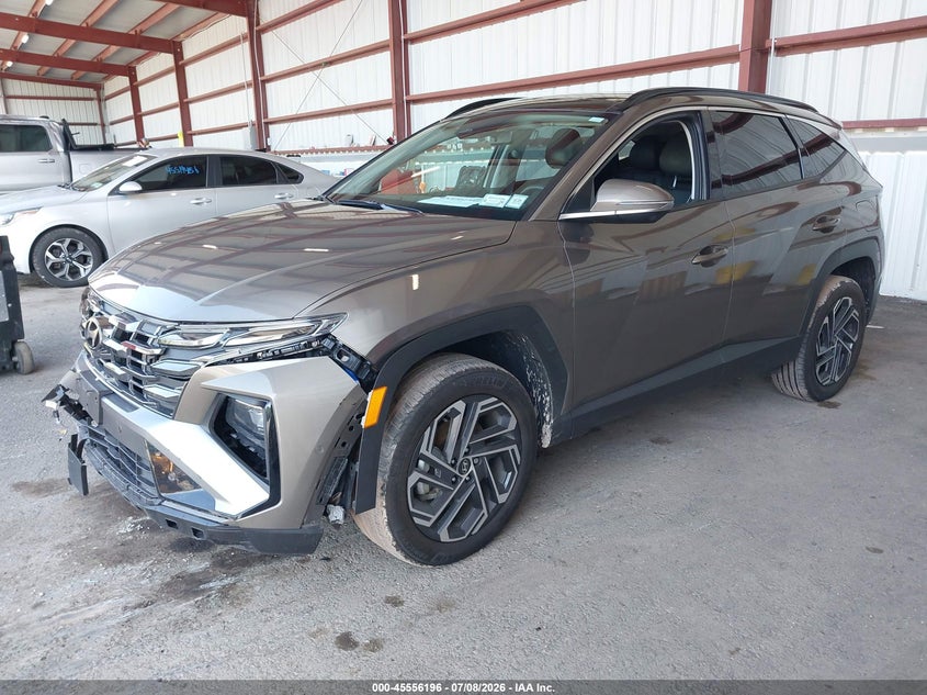 2025 Hyundai Tucson VIN KM8JEDD11SU264920 IAAI salvage auction — FRONT END, Salvage Title, sold $11,200 on 2026-07-18 (photo 2)