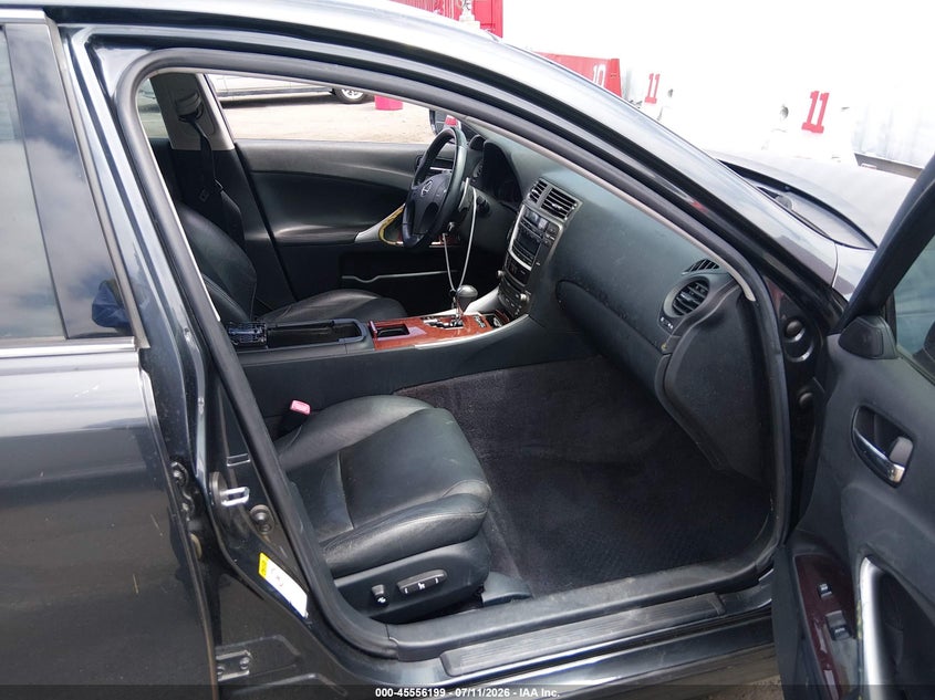 2007 Lexus Is 250 VIN JTHBK262575028492 IAAI salvage auction — FRONT END, Salvage (California), sold $600 on 2026-07-30 (photo 5)