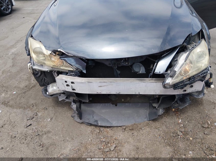 2007 Lexus Is 250 VIN JTHBK262575028492 IAAI salvage auction — FRONT END, Salvage (California), sold $600 on 2026-07-30 (photo 6)