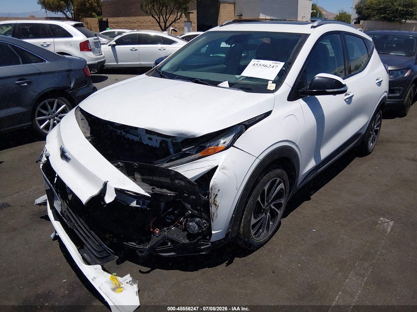 2022 Chevrolet Bolt euv VIN 1G1FZ6S08N4127877 IAAI salvage auction — FRONT END, Salvage Title, sold $5,450 on 2026-07-31 (photo 2)