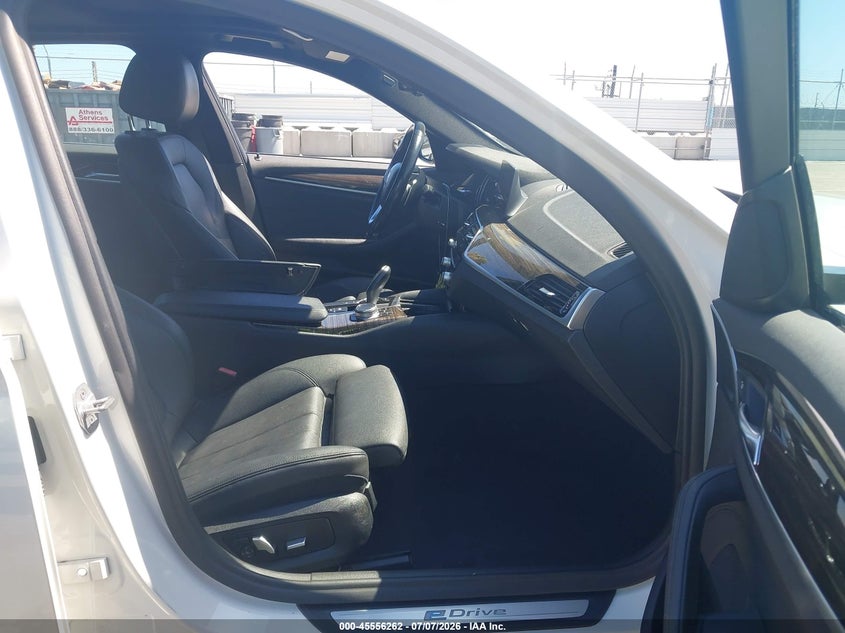 2019 BMW 5er VIN WBAJA9C57KB389642 IAAI salvage auction — LEFT REAR, Salvage (California), sold $6,000 on 2026-07-18 (photo 5)