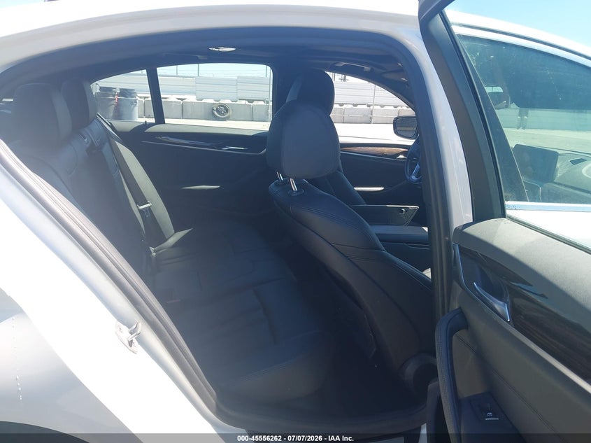 2019 BMW 5er VIN WBAJA9C57KB389642 IAAI salvage auction — LEFT REAR, Salvage (California), sold $6,000 on 2026-07-18 (photo 8)
