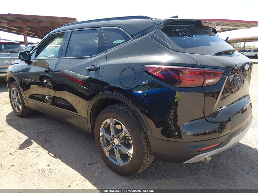 2024 Chevrolet Blazer VIN 3GNKBDRS9RS163323 IAAI salvage auction — LEFT FRONT, Salvage Title, sold $12,600 on 2026-07-09 (photo 3)