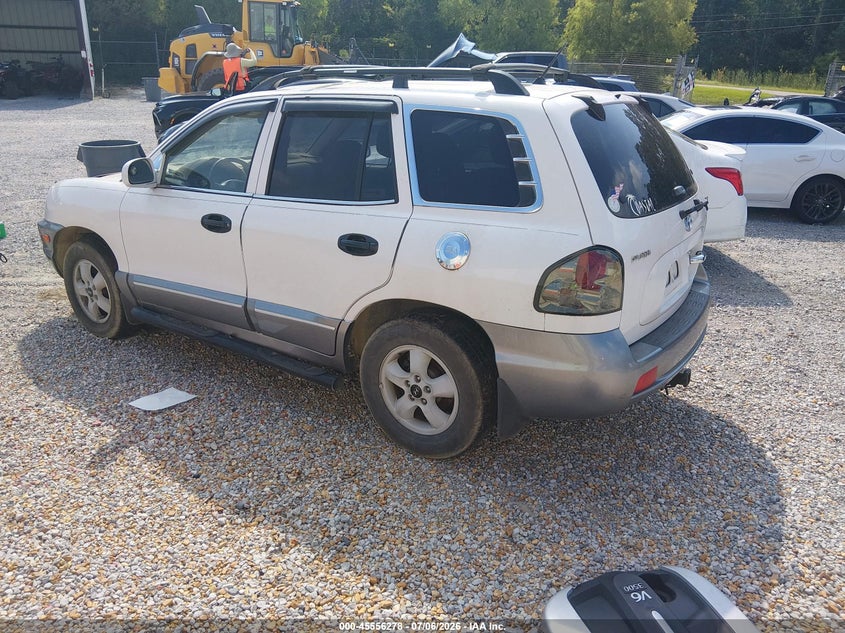 2005 Hyundai Santa fe VIN KM8SC73E95U869613 IAAI salvage auction — NORMAL WEAR, Clear (Mississippi), sold $250 on 2026-07-24 (photo 3)