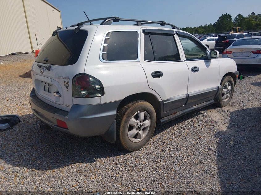 2005 Hyundai Santa fe VIN KM8SC73E95U869613 IAAI salvage auction — NORMAL WEAR, Clear (Mississippi), sold $250 on 2026-07-24 (photo 4)