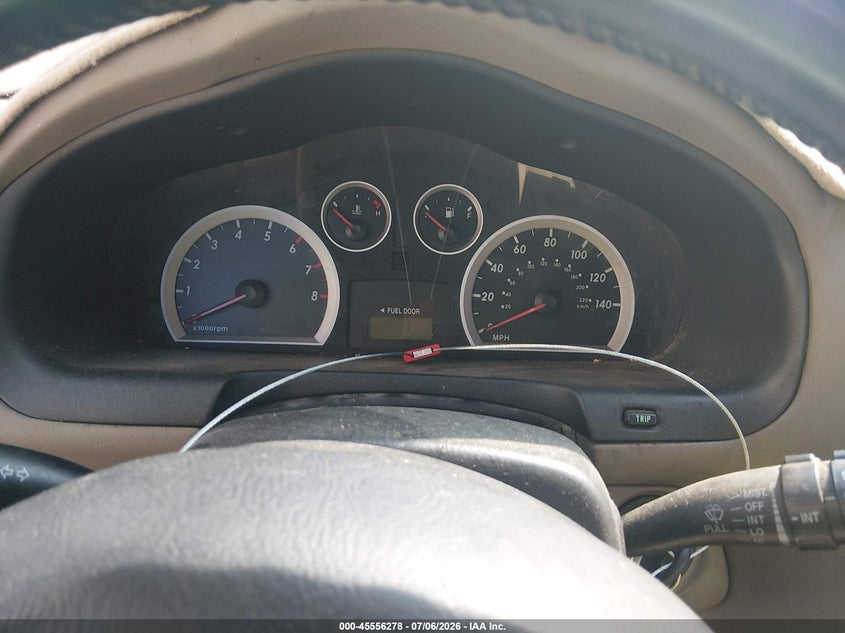 2005 Hyundai Santa fe VIN KM8SC73E95U869613 IAAI salvage auction — NORMAL WEAR, Clear (Mississippi), sold $250 on 2026-07-24 (photo 7)