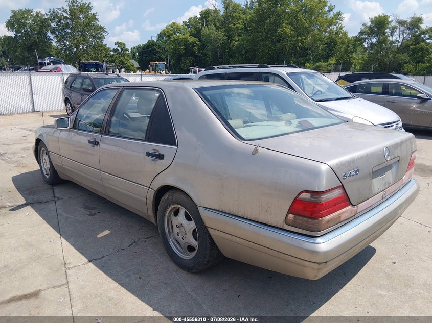 1999 Mercedes-benz S class VIN WDBGA43G5XA425227 IAAI salvage auction — NORMAL WEAR, Clear (Missouri), sold $325 on 2026-07-28 (photo 3)