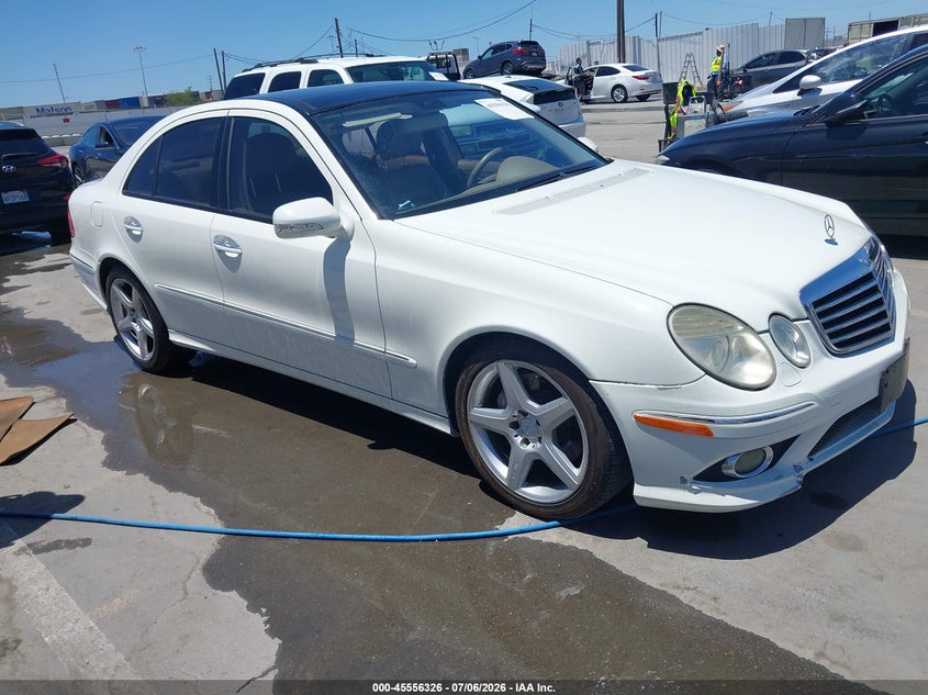 2009 Mercedes-benz E-class VIN WDBUF56X59B417101 IAAI salvage auction — NORMAL WEAR, Clear - Dealer Only (California), sold $750 on 2026-07-15 (photo 1)