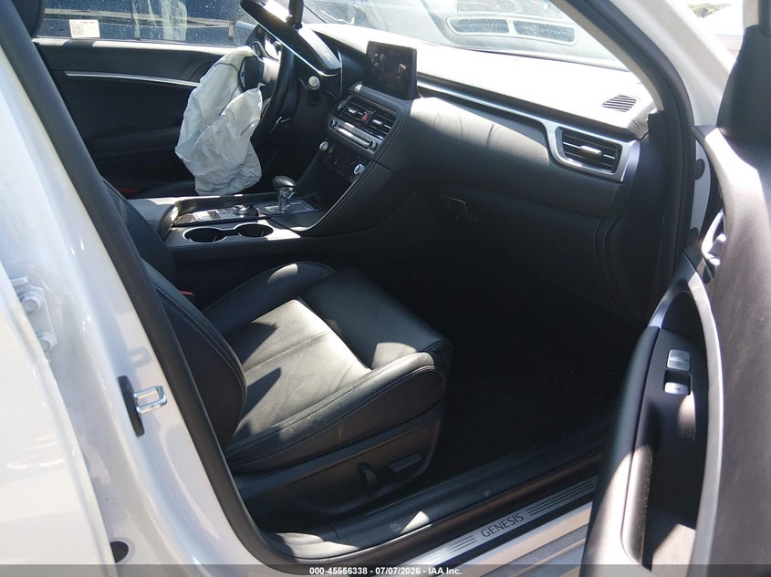2025 Genesis G70 VIN KMTG34SC4SU151215 IAAI salvage auction — FRONT END, Certificate Of Destruction (Florida), sold $4,550 on 2026-07-29 (photo 5)