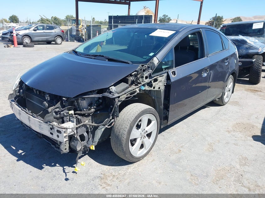 2010 Toyota Prius VIN JTDKN3DU3A1010557 IAAI salvage auction — FRONT END, Salvage (California), sold $1,400 on 2026-07-18 (photo 2)