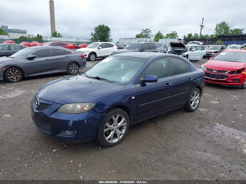2008 Mazda 3 VIN JM1BK32F081113166 IAAI salvage auction — REAR END, Salvage (Pennsylvania), sold $200 on 2026-07-17 (photo 2)