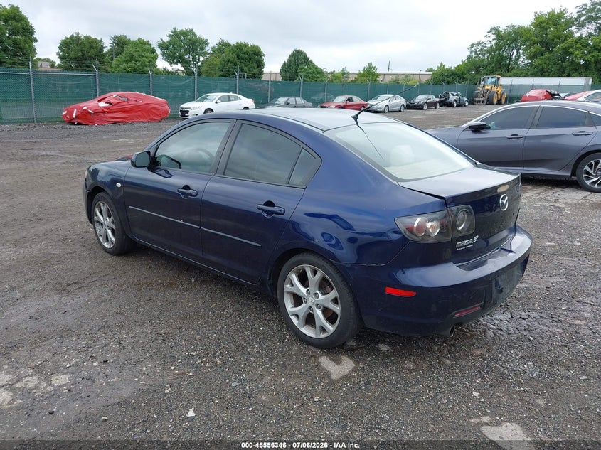 2008 Mazda 3 VIN JM1BK32F081113166 IAAI salvage auction — REAR END, Salvage (Pennsylvania), sold $200 on 2026-07-17 (photo 3)