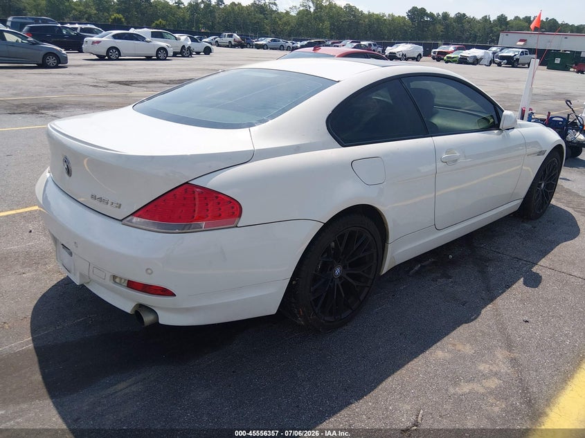 2005 BMW 6 series VIN WBAEH73425B191645 IAAI salvage auction — NORMAL WEAR, Clear (South Carolina), sold $475 on 2026-07-29 (photo 4)