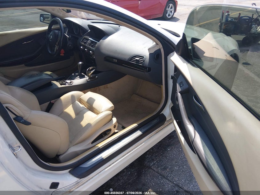 2005 BMW 6 series VIN WBAEH73425B191645 IAAI salvage auction — NORMAL WEAR, Clear (South Carolina), sold $475 on 2026-07-29 (photo 5)