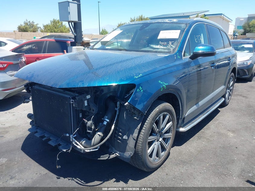2019 Audi Q7 VIN WA1AHAF70KD041502 IAAI salvage auction — FRONT END, Salvage Title, sold $7,300 on 2026-07-24 (photo 2)