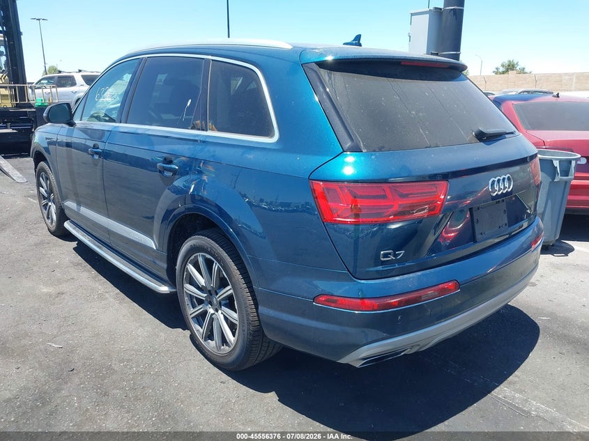 2019 Audi Q7 VIN WA1AHAF70KD041502 IAAI salvage auction — FRONT END, Salvage Title, sold $7,300 on 2026-07-24 (photo 3)