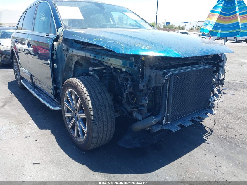 2019 Audi Q7 VIN WA1AHAF70KD041502 IAAI salvage auction — FRONT END, Salvage Title, sold $7,300 on 2026-07-24 (photo 6)