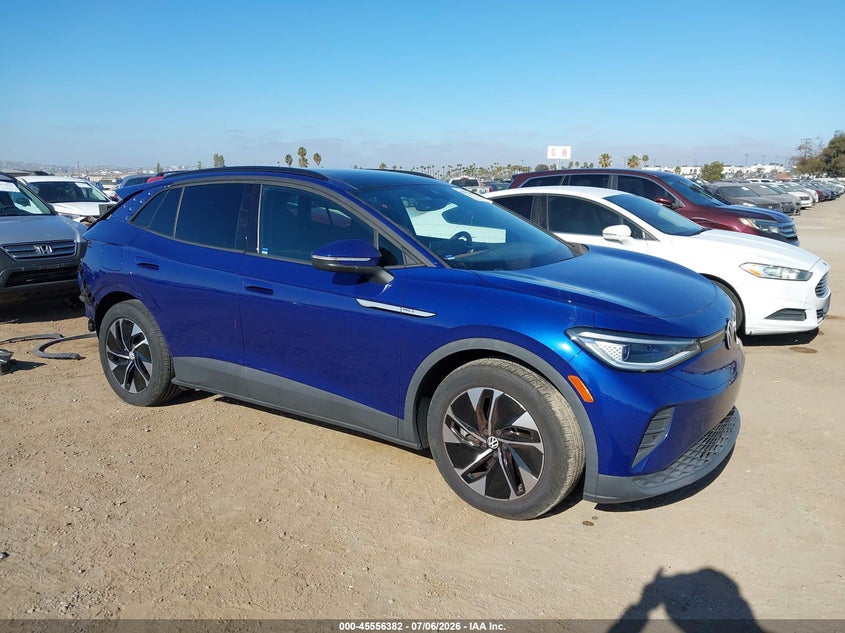 2021 Volkswagen Id.4 VIN WVGTMPE26MP042542 — IAAI salvage auction photo