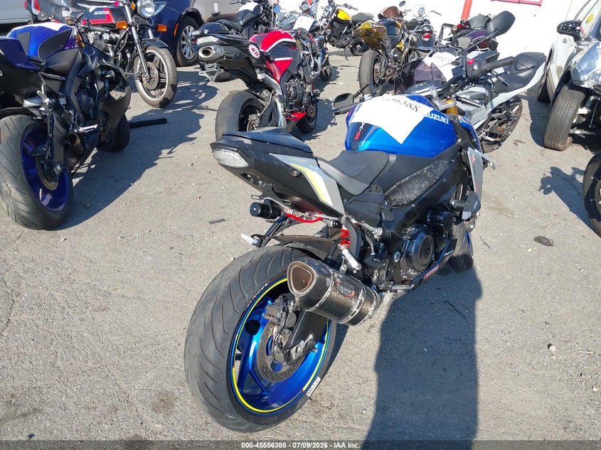 2022 Suzuki Gsx-s VIN JS1EK11B8N7100197 IAAI salvage auction — UNKNOWN, Mv-907A (New York), sold $2,850 on 2026-07-28 (photo 4)