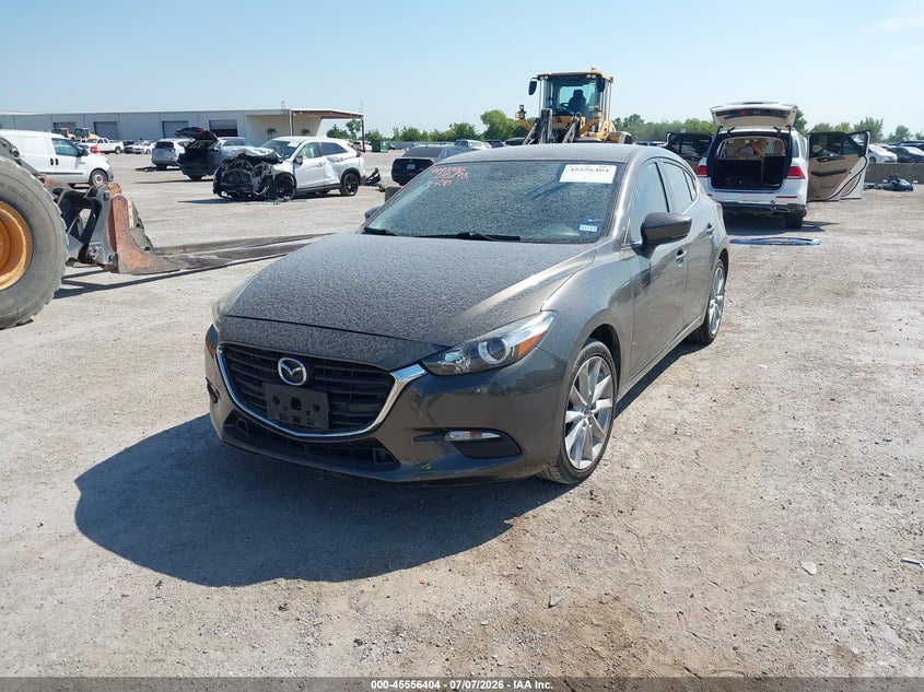 2017 Mazda 3 VIN 3MZBN1L78HM135175 IAAI salvage auction — REAR END, Salvage (Texas), sold $1,700 on 2026-07-25 (photo 2)