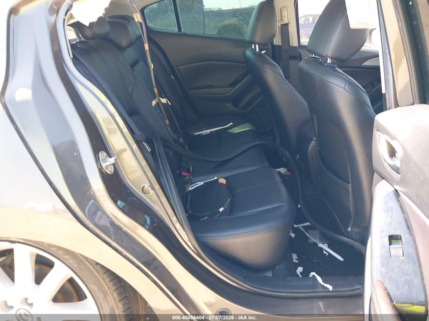 2017 Mazda 3 VIN 3MZBN1L78HM135175 IAAI salvage auction — REAR END, Salvage (Texas), sold $1,700 on 2026-07-25 (photo 8)