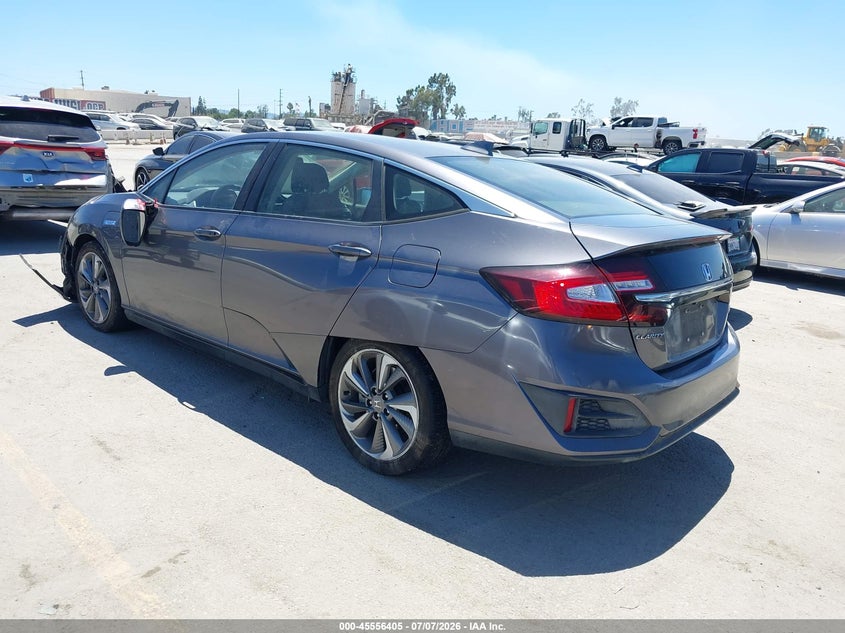 2018 Honda Clarity VIN JHMZC5F19JC002727 IAAI salvage auction — RIGHT FRONT, Salvage (California), sold $25 on 2026-07-29 (photo 3)