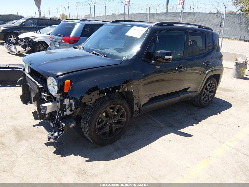 2018 Jeep Renegade VIN ZACCJABB4JPH30357 IAAI salvage auction — FRONT END, Salvage Title, sold $1,550 on 2026-08-19 (photo 2)