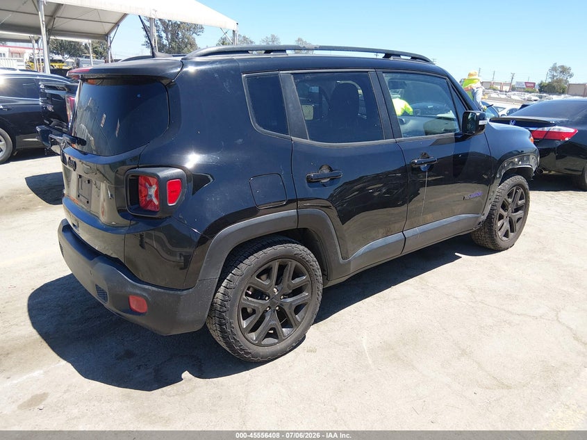 2018 Jeep Renegade VIN ZACCJABB4JPH30357 IAAI salvage auction — FRONT END, Salvage Title, sold $1,550 on 2026-08-19 (photo 4)