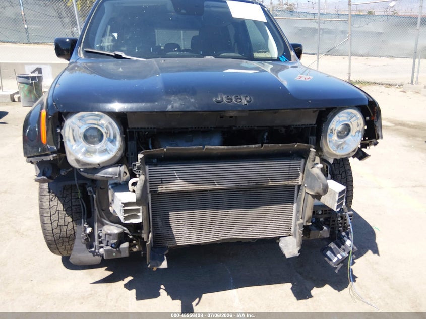 2018 Jeep Renegade VIN ZACCJABB4JPH30357 IAAI salvage auction — FRONT END, Salvage Title, sold $1,550 on 2026-08-19 (photo 6)
