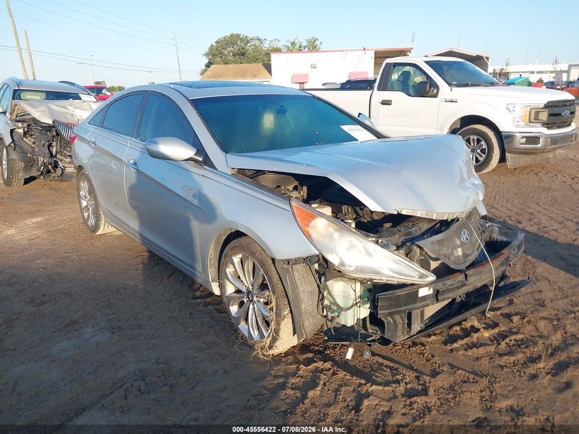 2011 Hyundai Sonata VIN 5NPEC4AB2BH202218 IAAI salvage auction — FRONT END, Rebuildable (Florida), sold $450 on 2026-07-28 (photo 1)