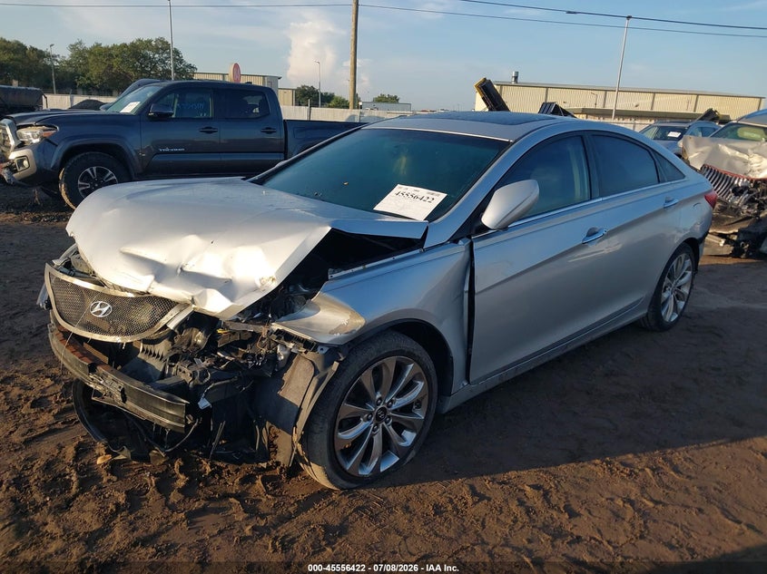 2011 Hyundai Sonata VIN 5NPEC4AB2BH202218 IAAI salvage auction — FRONT END, Rebuildable (Florida), sold $450 on 2026-07-28 (photo 2)