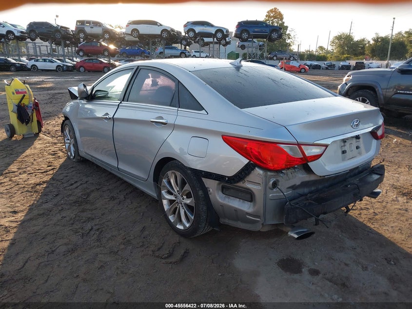 2011 Hyundai Sonata VIN 5NPEC4AB2BH202218 IAAI salvage auction — FRONT END, Rebuildable (Florida), sold $450 on 2026-07-28 (photo 3)