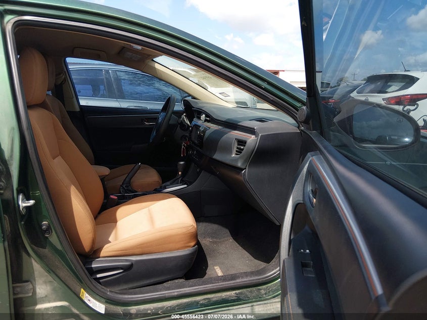 2014 Toyota Corolla VIN 5YFBURHE8EP002318 IAAI salvage auction — NORMAL WEAR, Original (Texas), sold $1,750 on 2026-07-14 (photo 5)