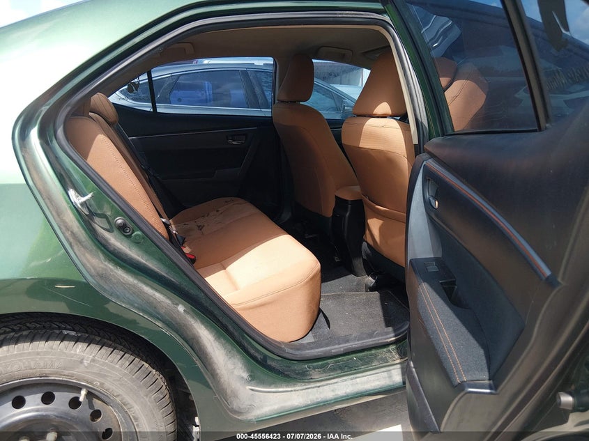 2014 Toyota Corolla VIN 5YFBURHE8EP002318 IAAI salvage auction — NORMAL WEAR, Original (Texas), sold $1,750 on 2026-07-14 (photo 8)