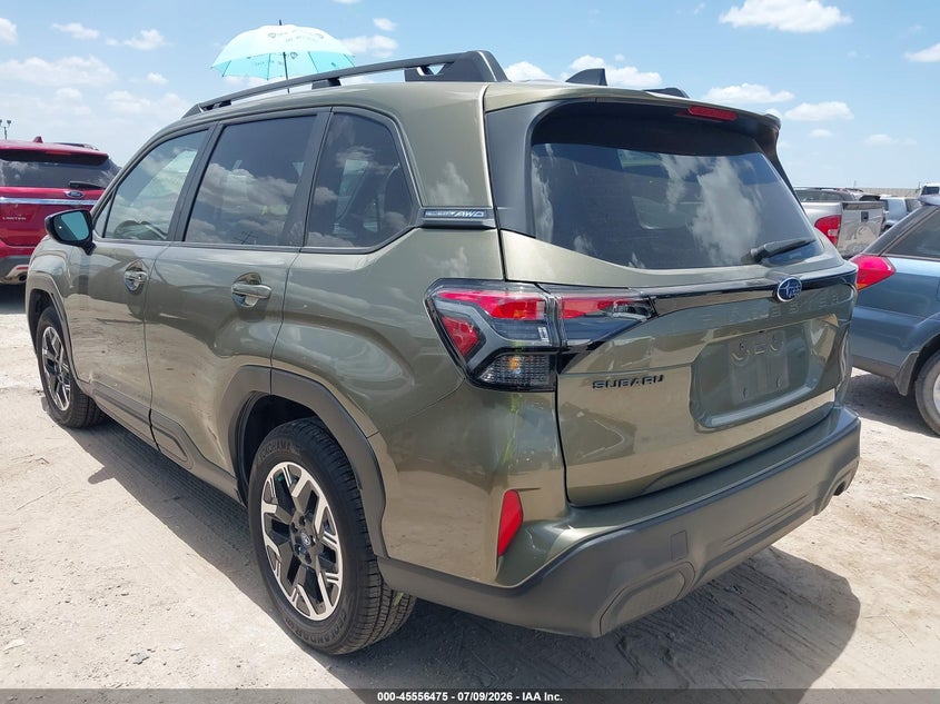 2025 Subaru Forester VIN JF2SLDDC5SH612079 IAAI salvage auction — LEFT FRONT, Original (Texas), sold $18,850 on 2026-08-31 (photo 3)