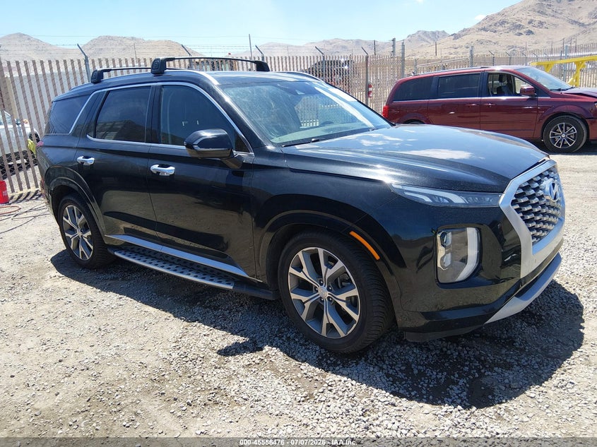 2021 Hyundai Palisade VIN KM8R5DHE7MU222111 IAAI salvage auction — LEFT FRONT, Salvage (Nevada), sold $4,600 on 2026-07-31 (photo 1)