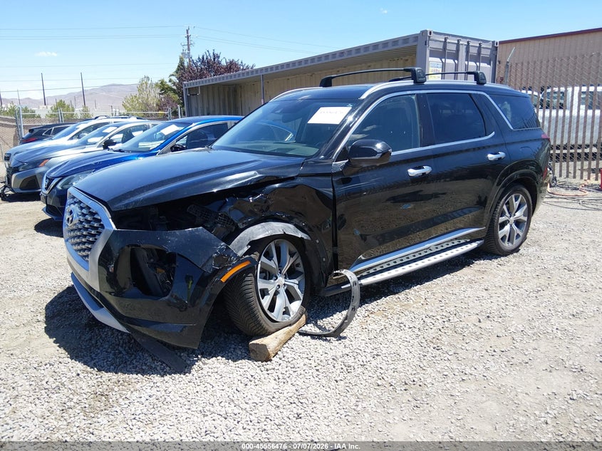 2021 Hyundai Palisade VIN KM8R5DHE7MU222111 IAAI salvage auction — LEFT FRONT, Salvage (Nevada), sold $4,600 on 2026-07-31 (photo 2)