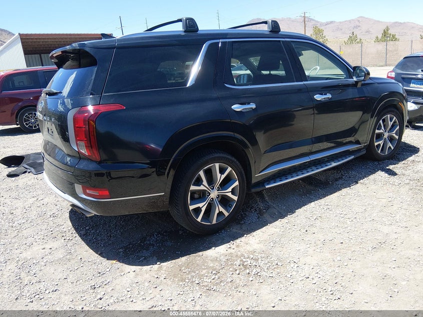 2021 Hyundai Palisade VIN KM8R5DHE7MU222111 IAAI salvage auction — LEFT FRONT, Salvage (Nevada), sold $4,600 on 2026-07-31 (photo 4)