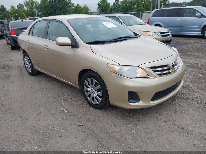 2013 Toyota Corolla VIN 5YFBU4EEXDP210285 IAAI salvage auction — REAR END, Clear (Virginia), sold $3,650 on 2026-07-19 (photo 1)