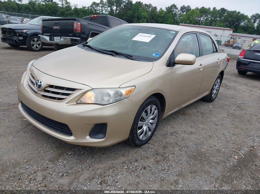 2013 Toyota Corolla VIN 5YFBU4EEXDP210285 IAAI salvage auction — REAR END, Clear (Virginia), sold $3,650 on 2026-07-19 (photo 2)