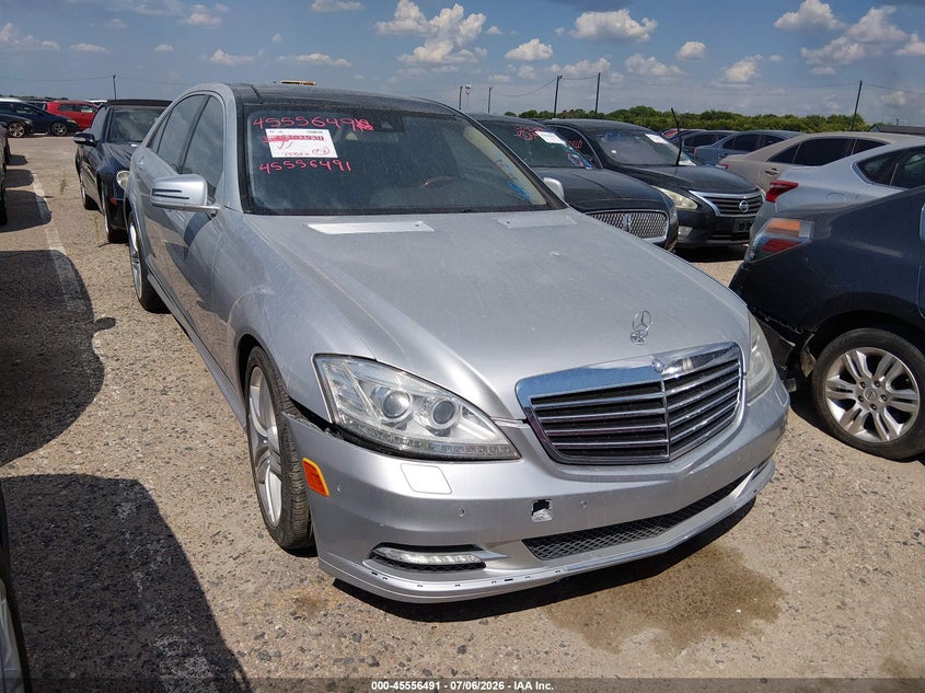 2013 Mercedes-benz S-klasse VIN WDDNG7DB1DA519876 IAAI salvage auction — UNKNOWN, Original (Texas), sold $2,550 on 2026-07-29 (photo 1)