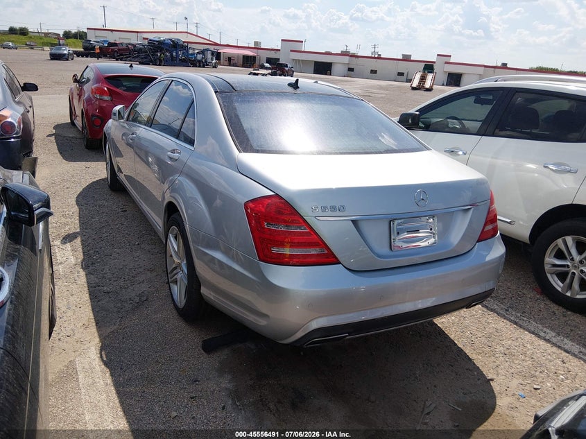 2013 Mercedes-benz S-klasse VIN WDDNG7DB1DA519876 IAAI salvage auction — UNKNOWN, Original (Texas), sold $2,550 on 2026-07-29 (photo 3)
