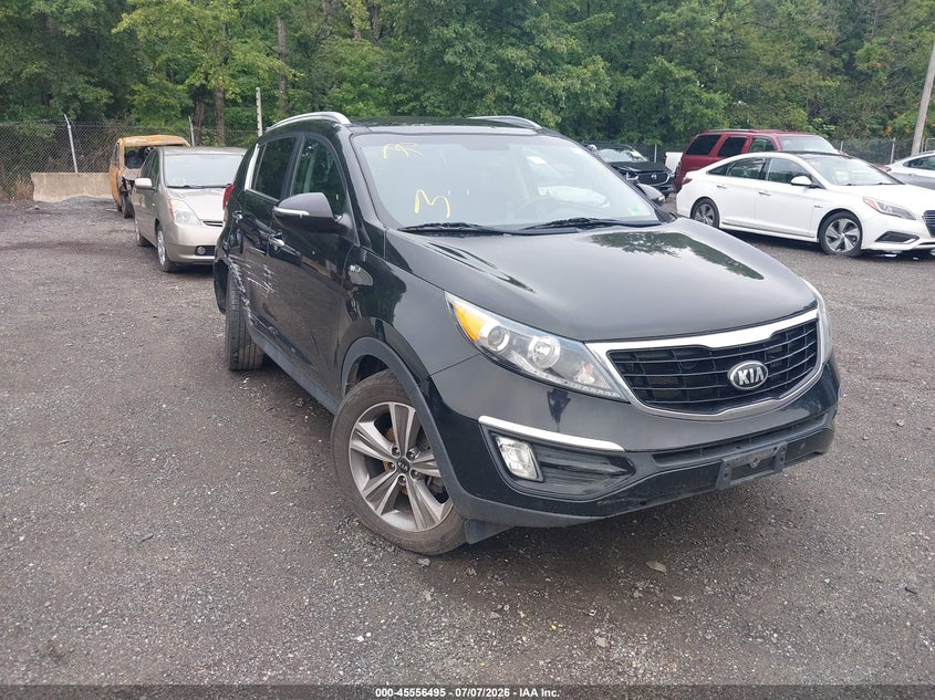 2014 Kia Sportage VIN KNDPCCA60E7601210 IAAI salvage auction — NORMAL WEAR, Clear (Virginia), sold $1,150 on 2026-07-15 (photo 1)