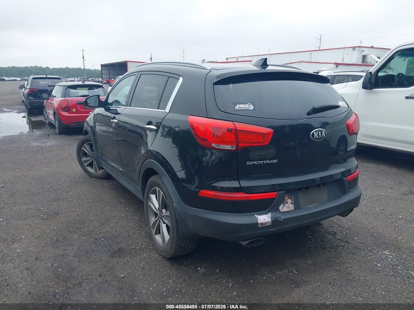 2014 Kia Sportage VIN KNDPCCA60E7601210 IAAI salvage auction — NORMAL WEAR, Clear (Virginia), sold $1,150 on 2026-07-15 (photo 3)