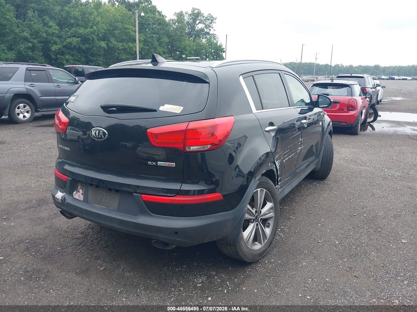 2014 Kia Sportage VIN KNDPCCA60E7601210 IAAI salvage auction — NORMAL WEAR, Clear (Virginia), sold $1,150 on 2026-07-15 (photo 4)