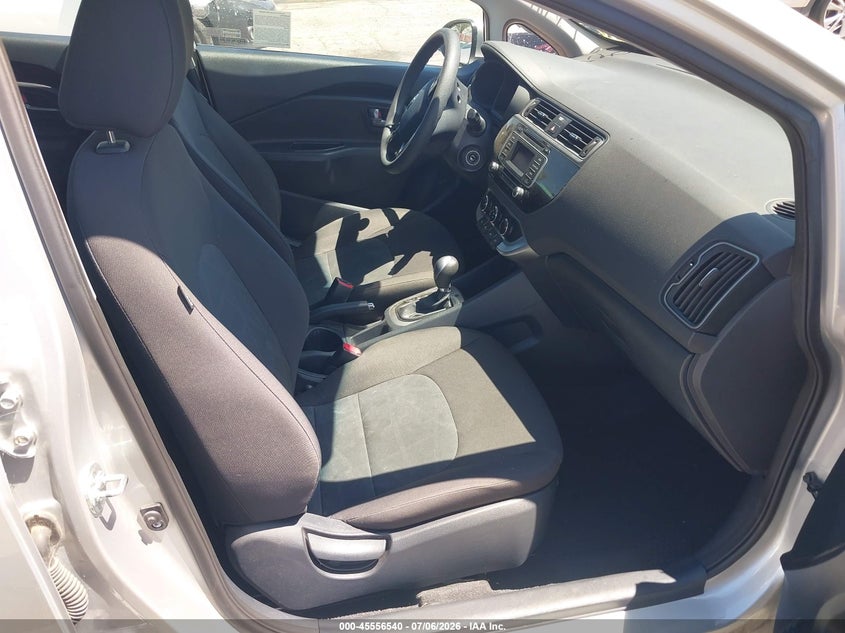 2016 Kia Rio VIN KNADM4A3XG6638623 IAAI salvage auction — NORMAL WEAR, Clear - Dealer Only (California), sold $225 on 2026-07-16 (photo 5)