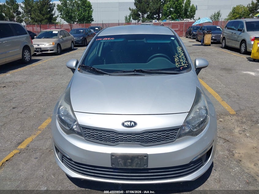 2016 Kia Rio VIN KNADM4A3XG6638623 IAAI salvage auction — NORMAL WEAR, Clear - Dealer Only (California), sold $225 on 2026-07-16 (photo 6)