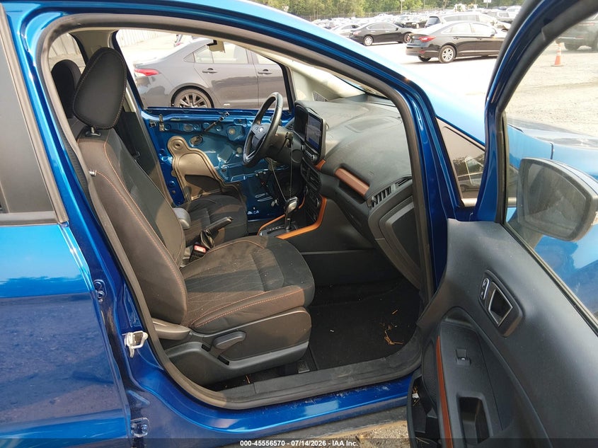 2021 Ford Ecosport VIN MAJ3S2GE4MC444982 IAAI salvage auction — FRONT END, Salvage Title, sold $775 on 2026-07-28 (photo 5)