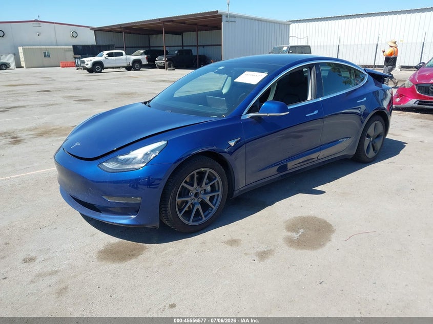 2019 Tesla Model 3 VIN 5YJ3E1EA1KF309258 IAAI salvage auction — REAR END, Salvage (California), sold $5,200 on 2026-08-01 (photo 2)