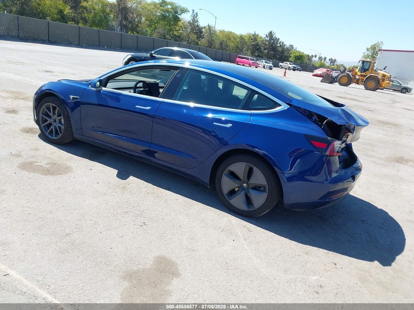2019 Tesla Model 3 VIN 5YJ3E1EA1KF309258 IAAI salvage auction — REAR END, Salvage (California), sold $5,200 on 2026-08-01 (photo 3)